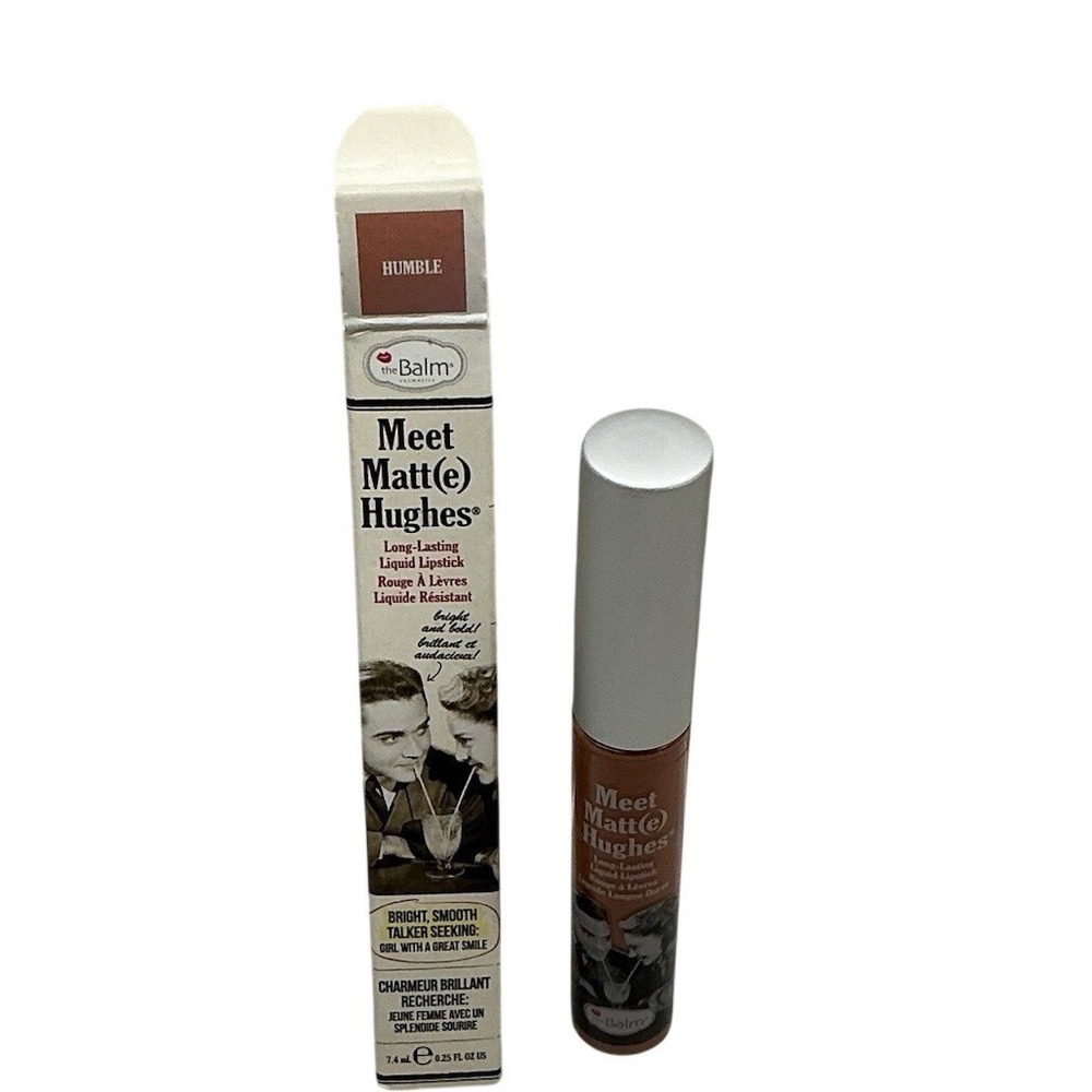theBalm Meet Matt Hughes Liquid Lipstick Humble Long Lasting Matte Finish